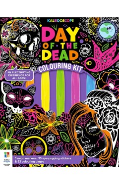 Kaleidoscope Colouring Kit: Day of the Dead